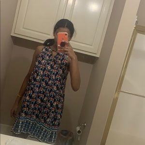 Crown and Ivy elephant print dress